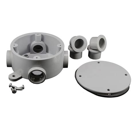 round sloped junction box|round junction box outlet.